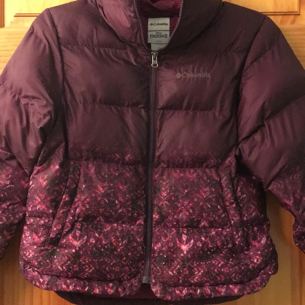 Columbia x Disney Frozen II Winter Coat size 10-12